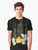 Graphic t-shirt featuring a campfire with marshmallows and a spooky ghost design - Men