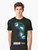 Vibrant neon BBC 2 logo graphic on a retro-style t-shirt for 90s fans - Men