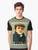 Glenn Gould, the renowned classical pianist, featured on a stylish graphic t-shirt. - Men