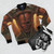 Scorn Game Bomber Jacket featuring the art and design of the horror-themed video game - Flat lay