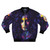 Crazy Jane Bomber Jacket with pop art-inspired portrait of Diane Guerrero as the Doom Patrol character