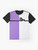 Elongated Man graphic t-shirt featuring the Ductile Detective logo and symbol - Flat lay
