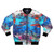 Subnautica underwater survival bomber jacket featuring ocean, submarine, and sea life graphics