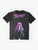 Atomic Blonde Charlize Theron Graphic T-Shirt with Graffiti Design - Flat lay