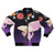 Illustration of the "God From The Machine" bomber jacket from Overly Sarcastic Productions