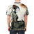 Arachne the Weaver from Greek mythology depicted on an all-over print t-shirt - men back