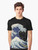 Graphic t-shirt featuring the iconic "The Great Wave off Kanagawa" artwork by the Japanese artist Hokusai - Men