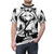 Furry martial arts themed t-shirt with cute animals like wolves, foxes, cats, and dogs in action poses - men front
