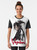 Vagabond Japanese art graphic t-shirt featuring elements of anime, manga, and Japanese culture - Women