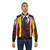 Doctor Who Colin Baker Alternate Bomber Jacket - Lifestyle
