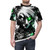 Furry cybernetic hybrid t-shirt with an anthropomorphic animal sci-fi design - men front