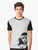 Les Misérables musical graphic t-shirt featuring script and lyrics from the classic Broadway show - Men