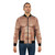 Muscle Man 6 Pack Bomber Jacket with Chest and Torso Design - Lifestyle