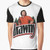 Graphic t-shirt featuring Adam Driver and Flip Zimmerman as the Brawny Man in flannel