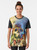 Retro "The Secret of Monkey Island" high contrast graphic t-shirt featuring pixel art design - Women