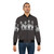 A7X bomber jacket featuring a graphic design with music symbols and skulls - Lifestyle