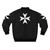 Order of St. John Hospilitallers Maltese Cross Bomber Jacket - Back