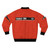 Retro bomber jacket with tractor design - Back