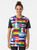 Flags of Latin America Graphic T-Shirt featuring the national flags of various Latin American countries - Women