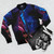 ERRA Neon Bomber Jacket - Vibrant and Stylish Progressive Metal Clothing - Flat lay