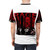 Rage Against the Machine inspired t-shirt design with fist and rebellion graphics - men back