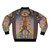 Pineal gland bomber jacket with visionary art design - Back