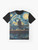 Sherlock Starry Night graphic t-shirt featuring Benedict Cumberbatch - Flat lay