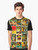 Vintage classic horror monster movie poster graphic design t-shirt - Men