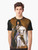 Hyacinth Rigaud painting of Louis XIV, the "King Sun" of France, featured on a graphic t-shirt - Men