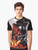 Metal Gear Solid V: The Phantom Pain t-shirt featuring Big Boss, Quiet, and other iconic elements from the game. - Men