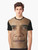 Barack Obama face graphic printed on a black t-shirt - Men