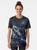 Mass Effect Garrus Vakarian Graphic T-Shirt featuring the character Garrus Vakarian, a turian sniper and ally in the Mass Effect video game series. - Women