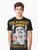 A graphic t-shirt featuring the iconic Puerto Rican salsa artist Frankie Ruiz. - Men
