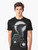 Darkstalker character from the Wings of Fire book series featured on a graphic t-shirt design. - Men