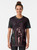 Spooky "Bad Dreams, Sisters" graphic t-shirt with hex, witches, coffins, and other dark, creepy elements - Women