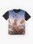 Fievel's American Tail Drew Struzan inspired graphic t-shirt design - Flat lay