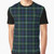 Clan Campbell tartan graphic design t-shirt with Scottish plaid pattern