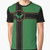 Latveria Flag Graphic T-Shirt featuring the flag of the fictional country Latveria from the Fantastic Four comics