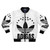 Circassian bomber jacket with Adiga style design