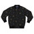 Blackwing pattern retro bomber jacket