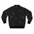 Blackwing pattern retro bomber jacket - Back