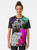Dedsec graphic t-shirt with logo and characters from the video game Watch Dogs - Women