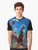 Pillars of Creation space science graphic t-shirt featuring the famous Hubble telescope image of the Eagle Nebula - Men