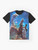 Pillars of Creation space science graphic t-shirt featuring the famous Hubble telescope image of the Eagle Nebula - Flat lay