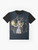 Heilung music-inspired graphic t-shirt with viking, celtic, and fantasy elements - Flat lay