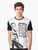 Banksy inspired graffiti t-shirt with the quote "If You Want to Achieve Greatness Stop Asking for Permission" in black and white. - Men