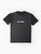 Siri voice assistant graphic t-shirt with colorful waves and speech patterns - Flat lay
