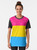 Vibrant pansexual pride flag design on a graphic t-shirt - Women