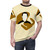 Person wearing a t-shirt with an android and Star Trek inspired design. - men front