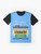 Michael Schumacher's 1995 Benetton race suit graphic t-shirt - Flat lay